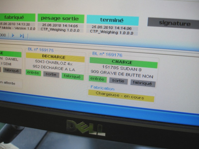 Logiciel de pesage CTP
