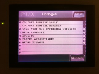 Installation domotique