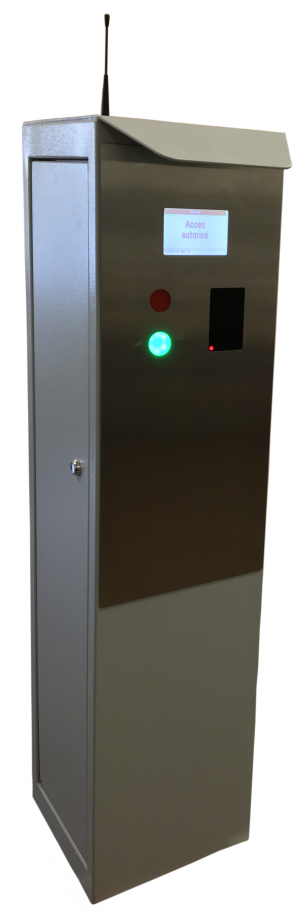 Borne de contrôle d'accès
