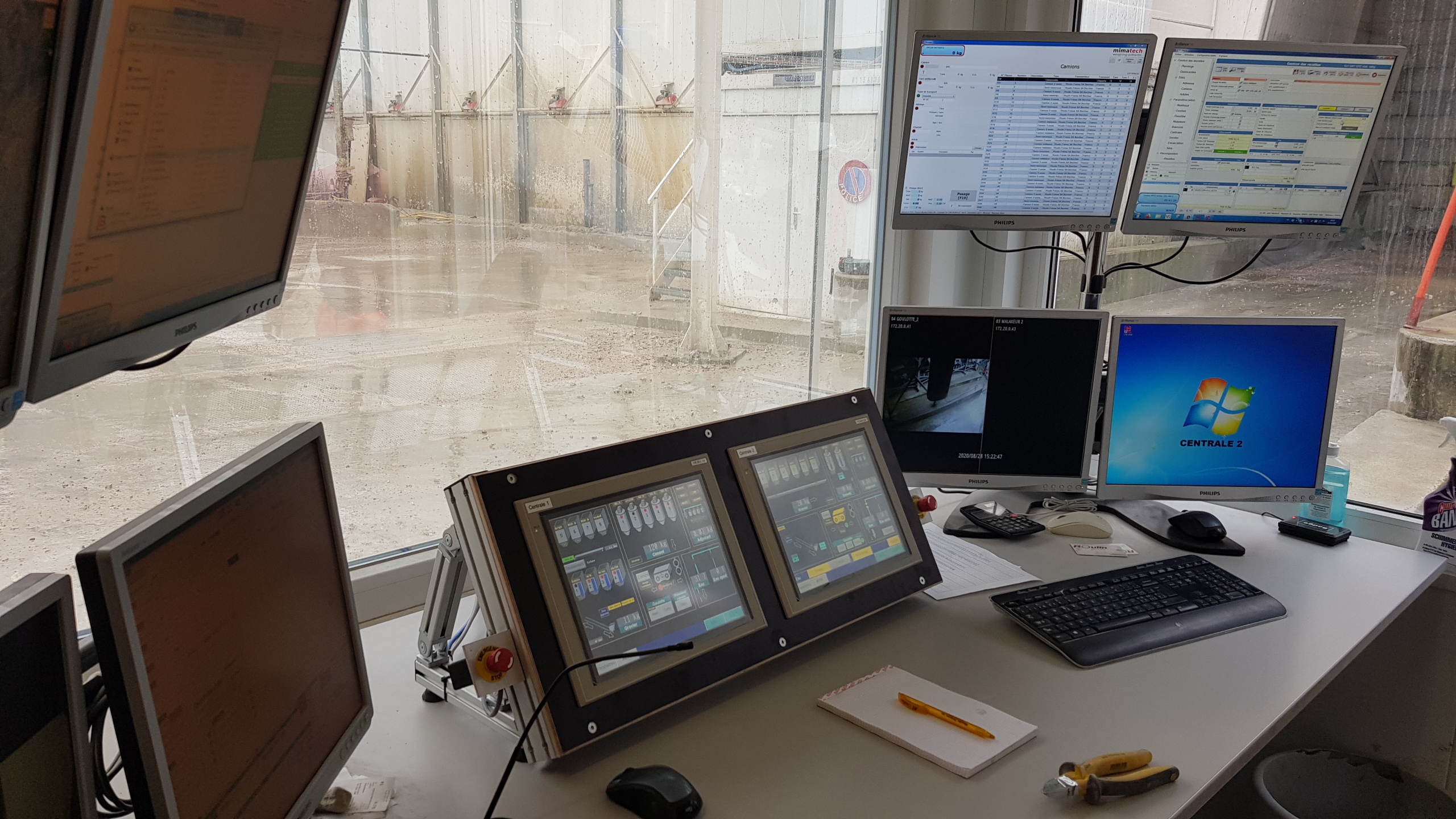 Commande centrale à béton CTB-6